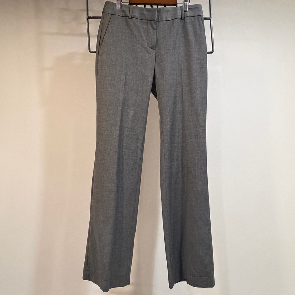 J. Crew Gray Straight Leg Pants